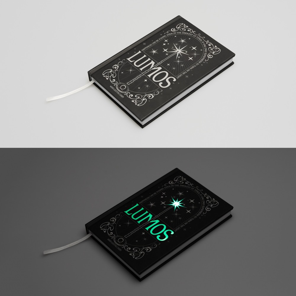Grupo Erik Harry Potter - Lumos Maxima Premium A5 With Light Notizbuch - Mehrfarben